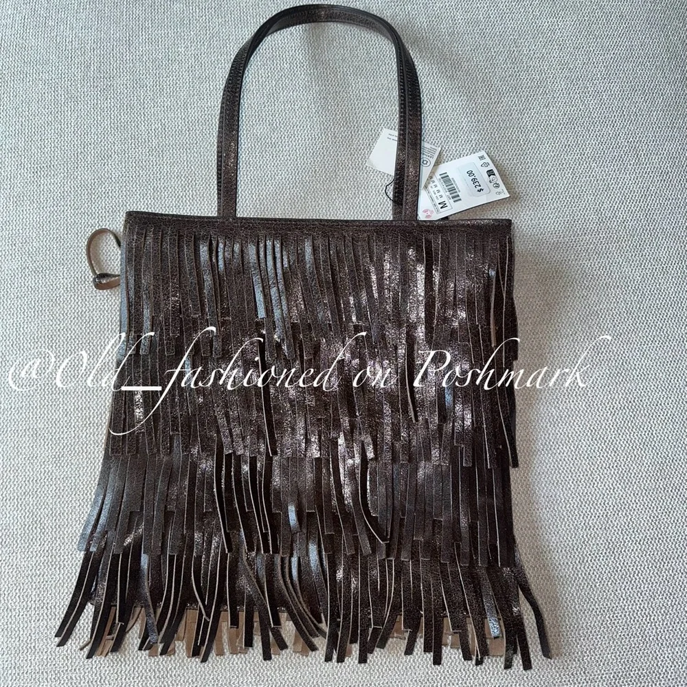 ZARA Fringed Leather Bag